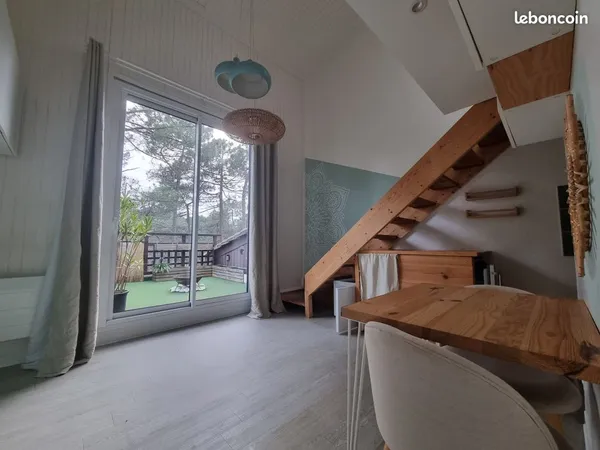 Duplex meublé de 30 m² à louer à l'année - Carcans-Maubuisson