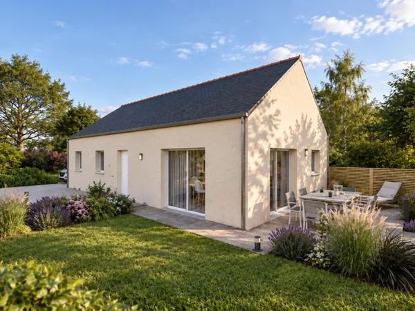Terrain + maison 75 m²