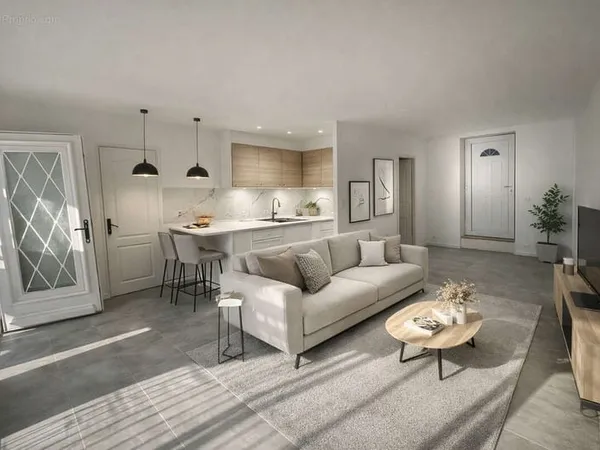 À vendre : Studio lumineux avec grande terrasse et aperçu mer