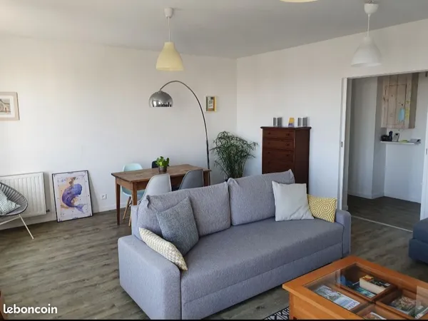 Appartement 3 pièces rénové avec balcon et parking privé - La Rochelle, Bel Air