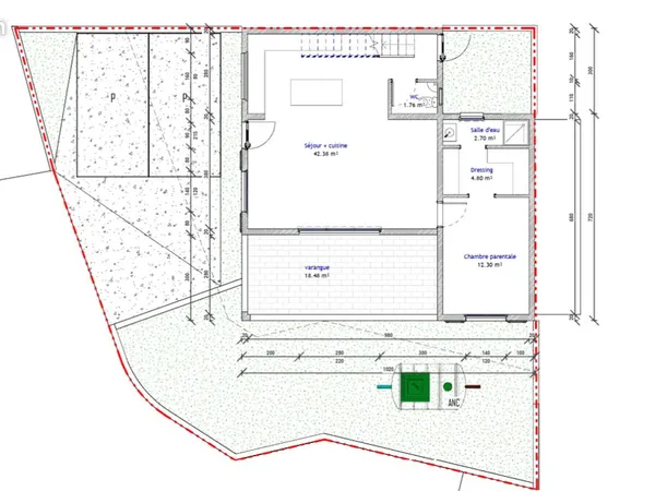 Terrain à bâtir viabilisé - 90 600 - saint-louis (97450)