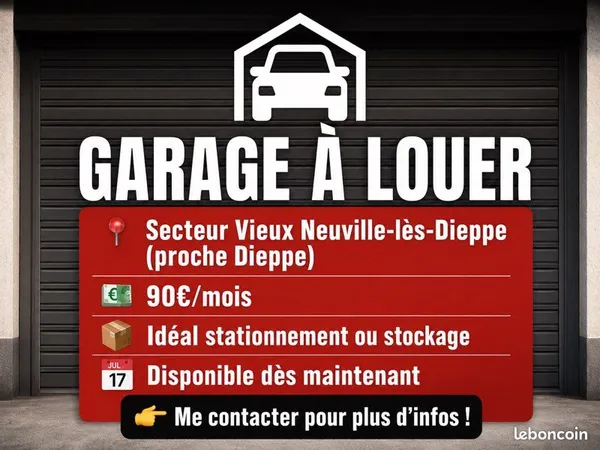 Garage à louer