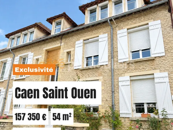 Exclusivité ! Caen quartier Saint Ouen