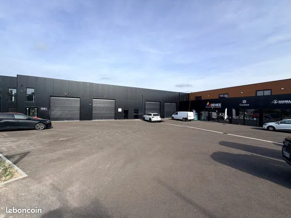 Local d'activité neuf 160 m² - Entrepôt / Stockage / Bureaux - Le Petit-Quevilly Rouen