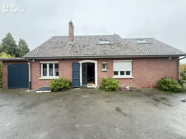 Corbie maison 4 chambres 146m2 terrain de plus de 2 150 m2 sans vis-à-vis