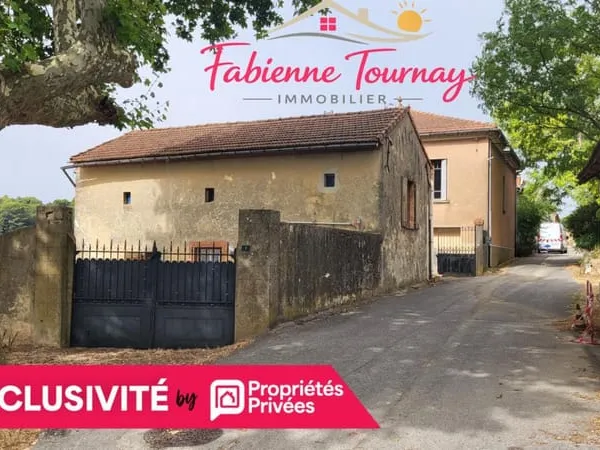 Ensemble de 2 habitations en pierres à rénover, vue exceptionnelle, calme total