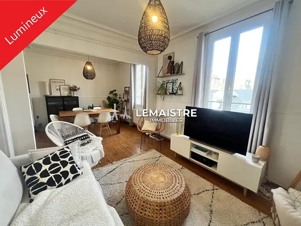 LE HAVRE PALAIS DE JUSTICE VENTE APPARTEMENT 1 CHAMBRE BELLE LUMINOSITE