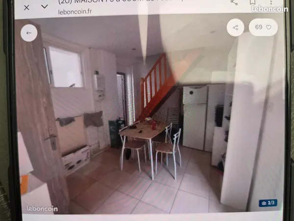 Appartement F3 maisonnette