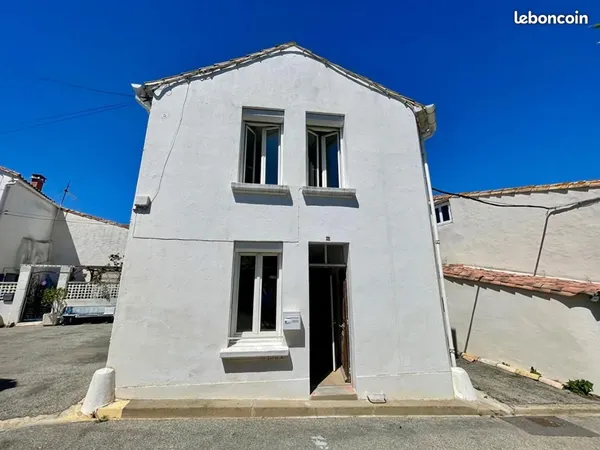 Maison 3 faces, 2 chambres