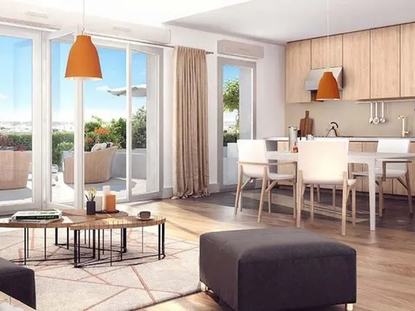 2 PIÈCES de 46m² + BALCON + PKG(s)