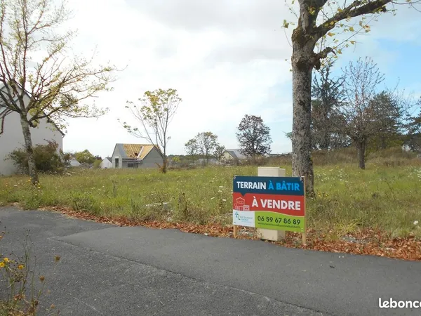 Terrain 525 m² Langeais