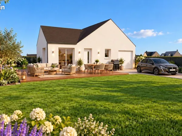 Projet de construction d'une maison 63.48 m² avec terrain à ANDEL (22)