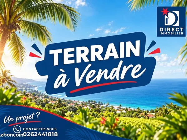 Terrain 942 m² SAINT LOUIS
