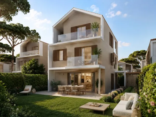 - ANTIBES Villa 4 pièces 104 m² avec jardin et terrasses / Résidence avec piscine