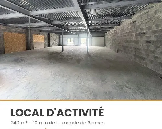 Entrepôt 240 m² Goven