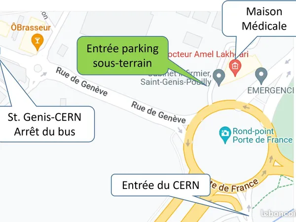Parking sous-terrain à louer