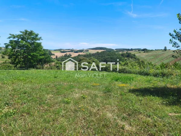 Terrain 1000 m² viabilisé