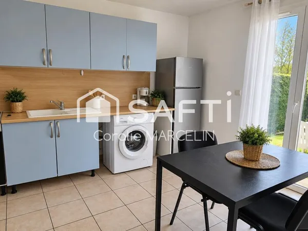 UN APPARTEMENT T3... AVEC SON PROPRE JARDIN ET PARKING
