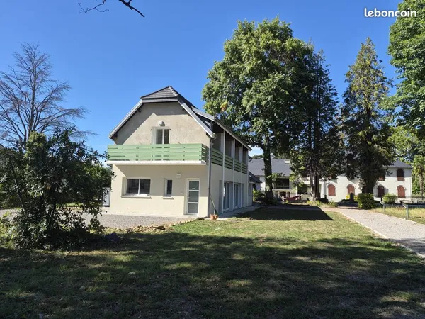 Maison rénovée 4 ch. Trébons jardin et vue Pyrénées