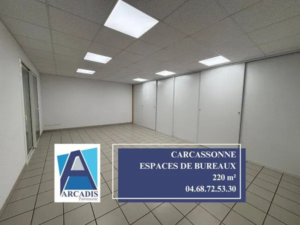 Bureaux 220 m²