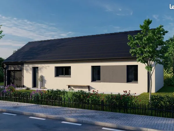 Projet de construction d'une maison 92.85 m² avec terrain à AZAY-LE-RIDEAU (37)