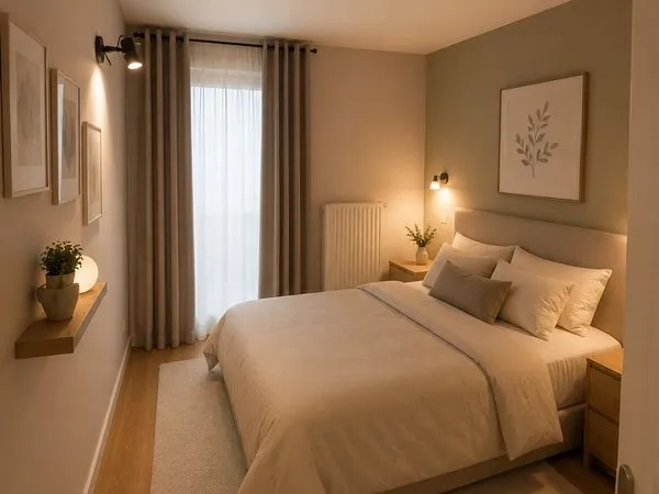 Chambre meublée en colocation - Appartement rénové - Sans frais d'agence