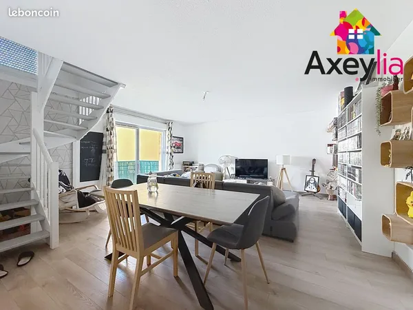 Duplex 5 pièces 100 m²