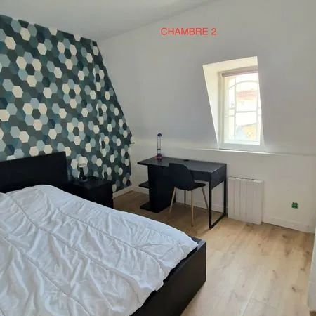 Grande chambre meublée - Colocation haut de gamme Plein Centre TOURS