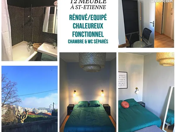 Appartement Location Saint-Étienne 2p 32m² 445€