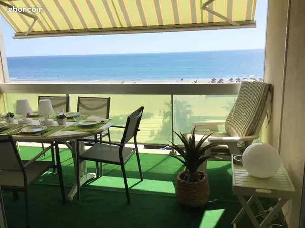 Superbe Appartement T3 avec Terrasse vue Mer et parking