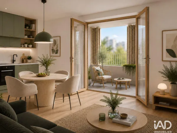 Appartement 2 pièces 40 m²
