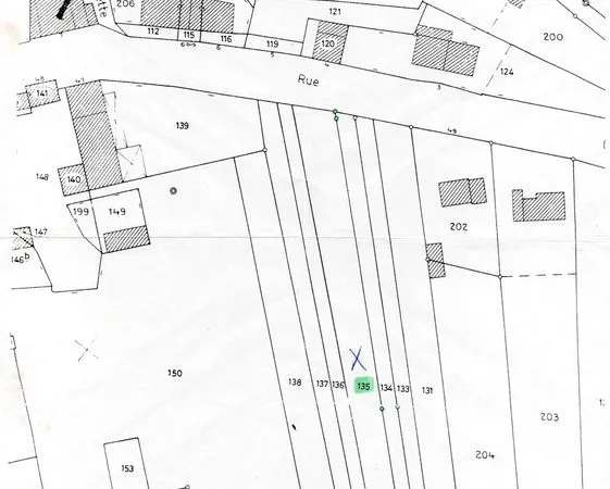 Terrain 2103m2 Saint-Georges 57830