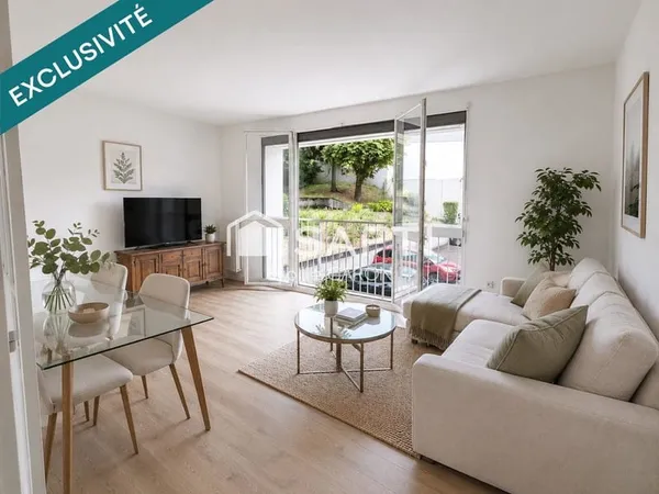 À 4 min de la Gare Rive Gauche et 8 min de la Gare Rive Droite  3 chambres  DPE D