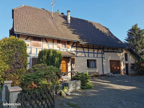 Vente maison alsacienne
