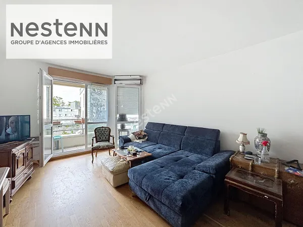Ermont Centre, à 2 min à pied de la gare RER C/Transilien, T3 de 65m² avec balcon, parking en sous-s