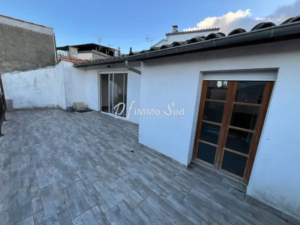 EN EXCLUSIVITE - APPARTEMENT DUPLEX - SALLELES D'AUDE - TERRASSE