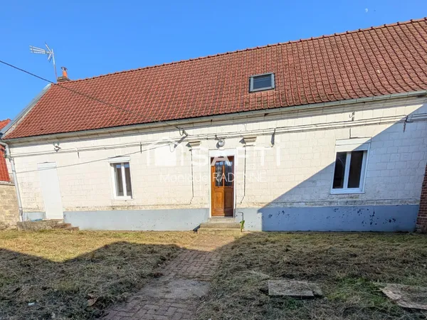 MAISON INDIVIDUELLE EN PIERRES SEMI PLAIN PIED