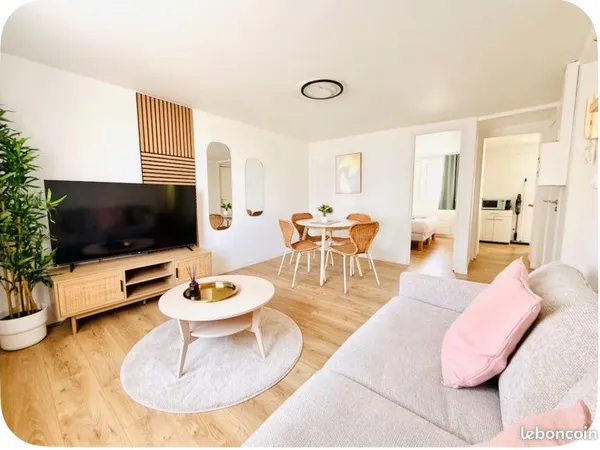 REIMS - Appartement 35 m² rénové et vendu meublé - Investissement clé en main