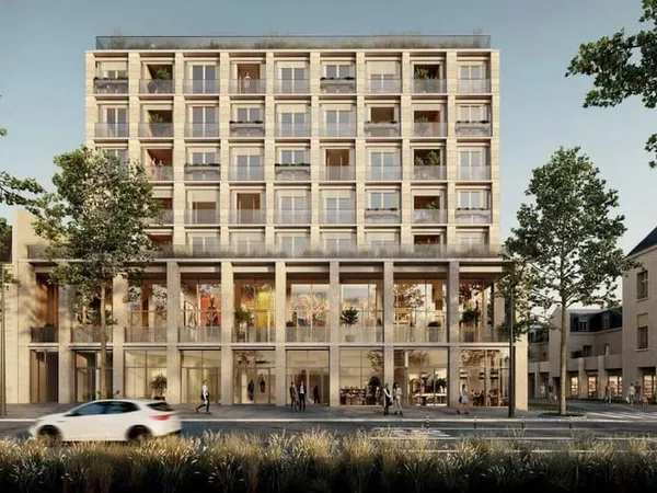 Paris 14e Denfert-Rochereau - Appartement neuf de 156 m² au 6e étage, 3 chambres, terrasse privative