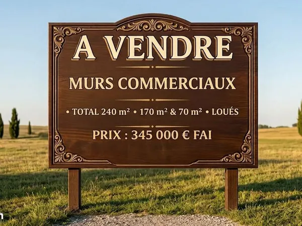 Local commercial 240 m² Pont-Saint-Esprit