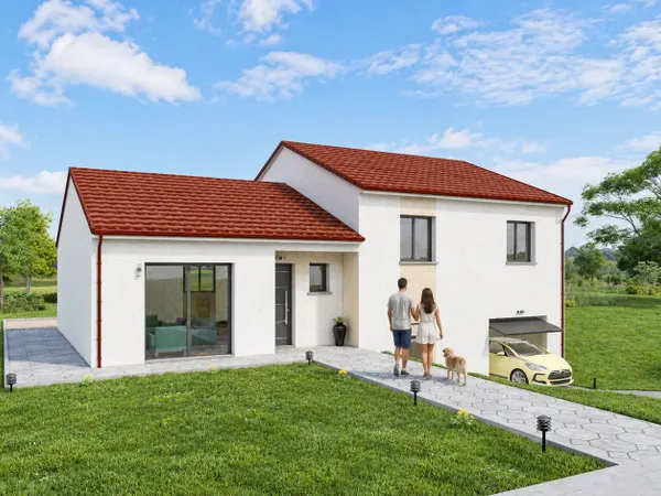 Terrain + maison 111 m²