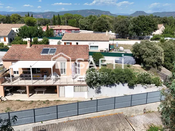 maison 5 pièces avec garage, terrain piscinable