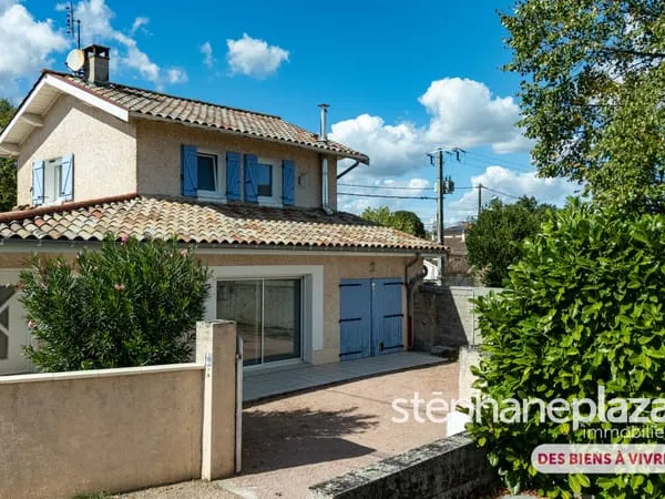 Maison 97m² - 3 chambres + garage et jardin clos à St Maurice de Gourdans idéale primo-accédants