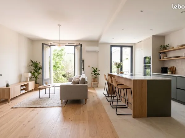 Grand T3 lumineux avec vue dominante