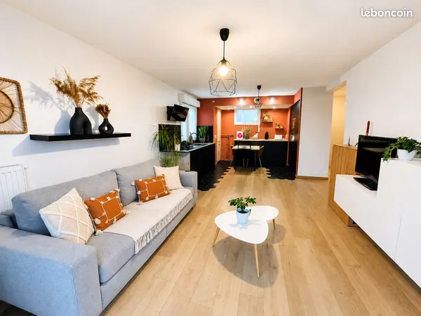 Appartement T3 69 m² / Climatisé / Résidence 2017 / Parking souterrain / Balcon / Gradignan quartier