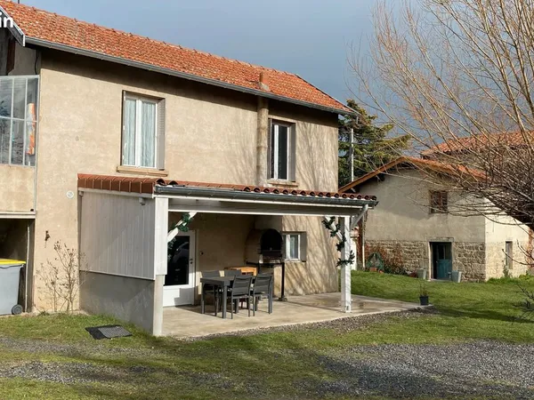 A louer - Maison 3 pièces 60m2 + Grand terrain