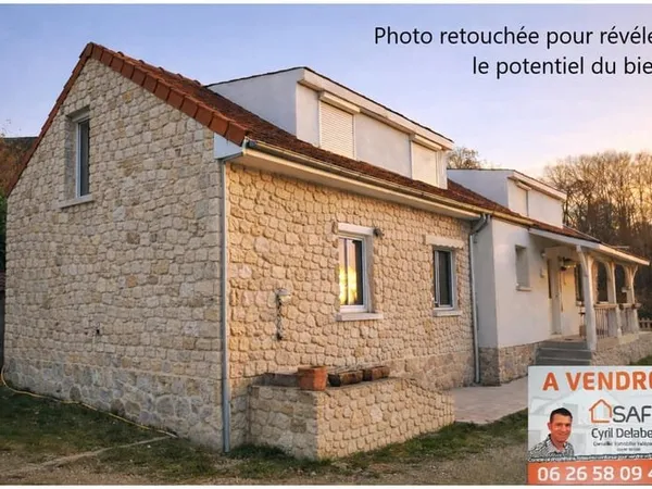 Maison en pierre T5 proche de toutes commoditée dans une impasse sans vis à vis avec une vue panoram