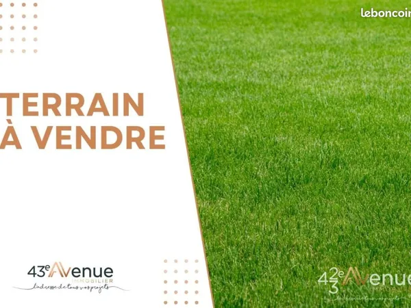 Terrain 1 190 m² Saint Priest En Jarez