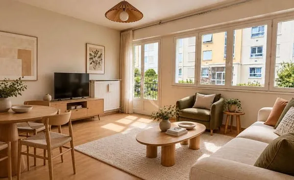 Appartement 2 pièces 43 m²
