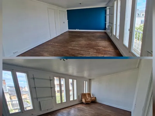 Appartement T4 non meublé entre gare et préfecture